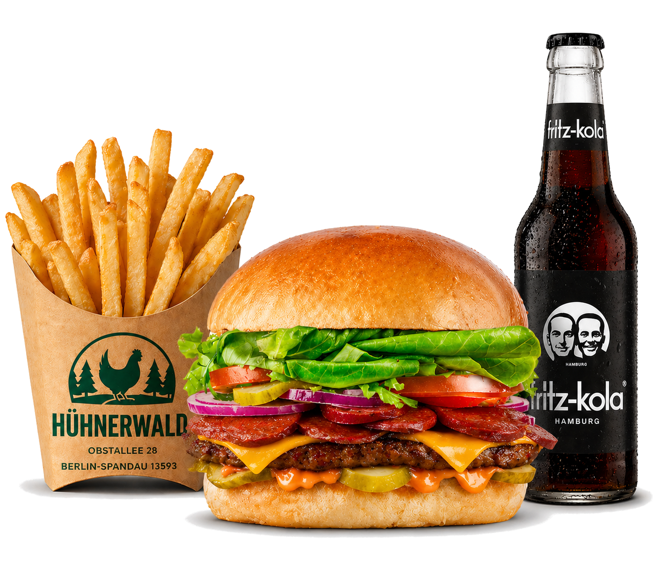 Hühnerwald Spezial Burger ab 11,40€